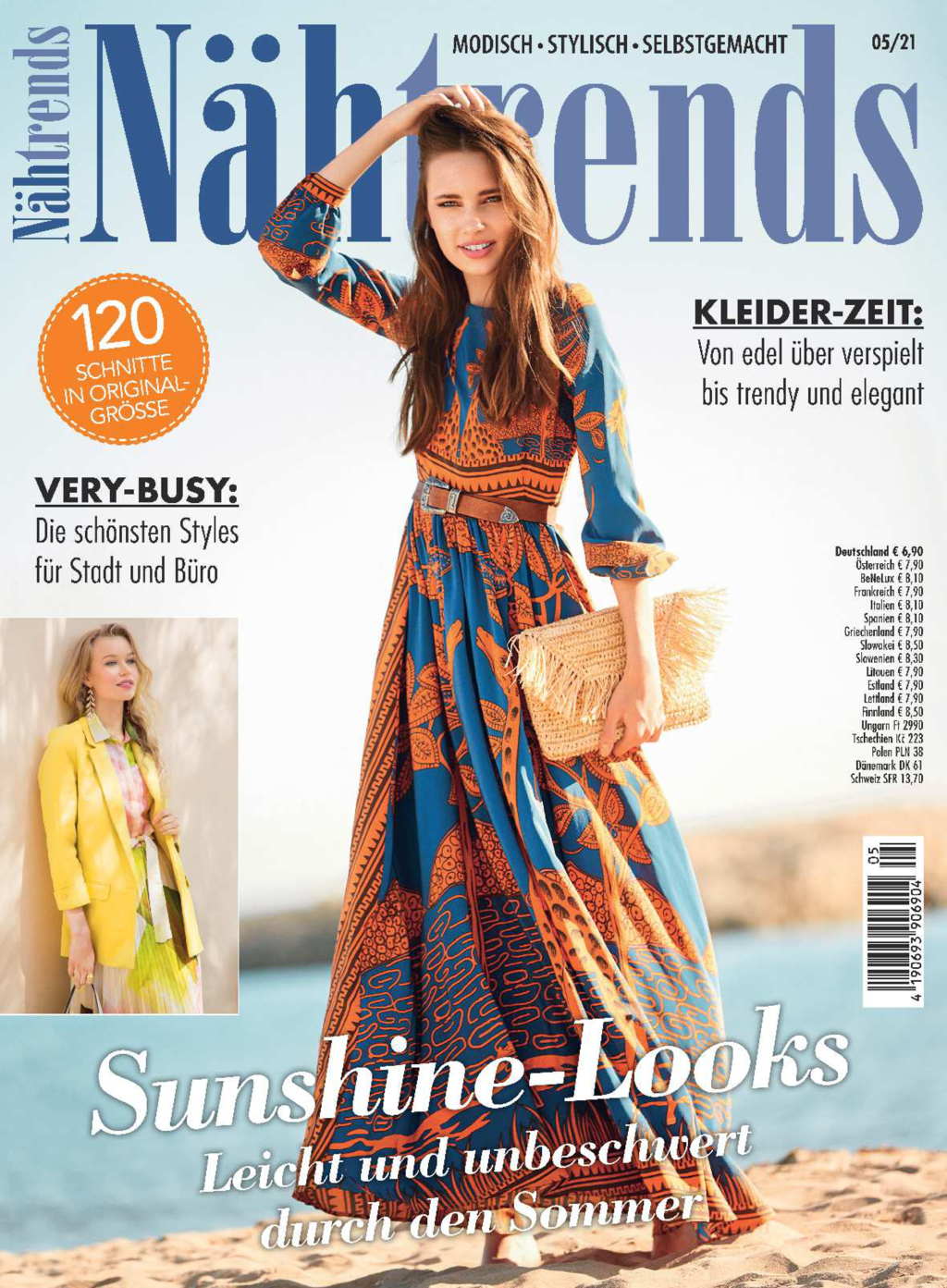 Magazin Produktbild: Nähtrends Nr. 05/2021 - Sunshine-Looks