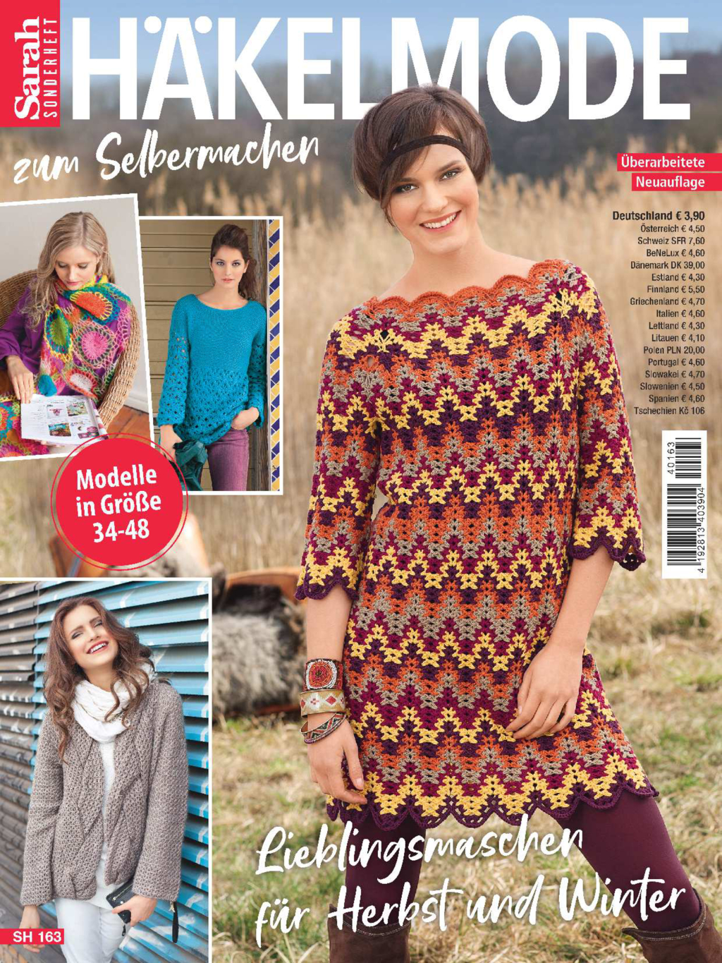 Magazin Produktbild: Sarah Sonderheft SH 163 - Häkelmode
