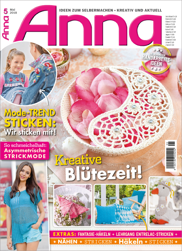 Magazin Produktbild: Anna 5/18- Kreative Blütezeit!
