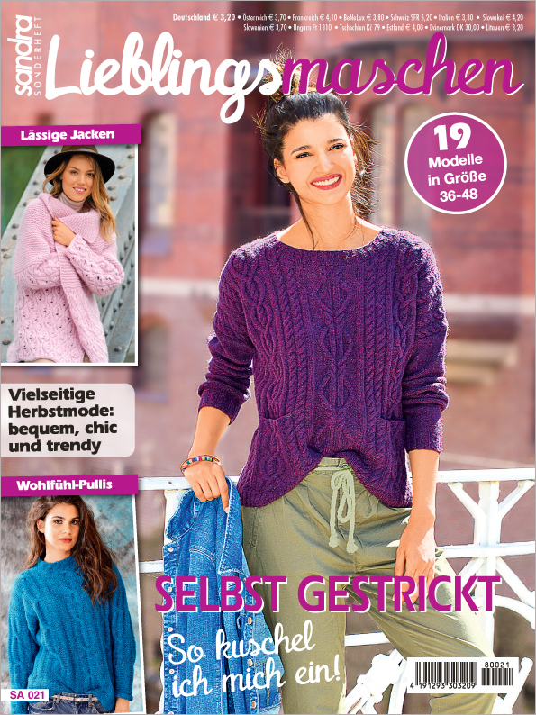 Magazin Produktbild: Sandra Sonderheft SA021- Lieblingsmaschen - Selbst gestrickt