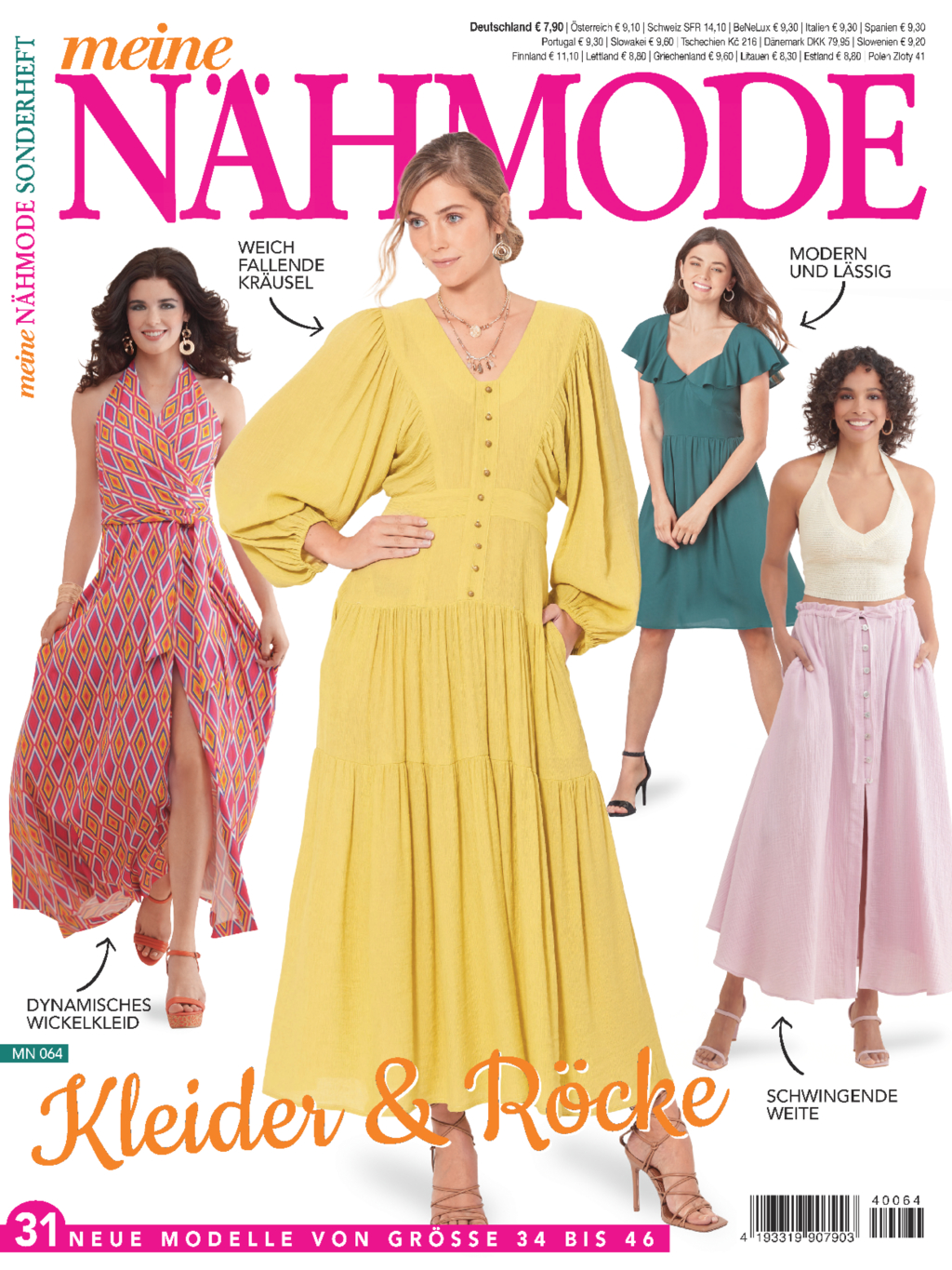 Magazin Produktbild: Meine Nähmode Sonderheft - MN 064 - Kleider & Röcke