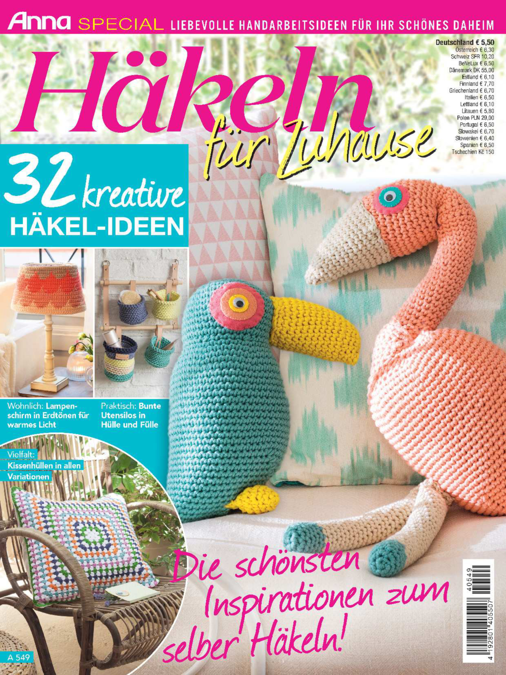 Magazin Produktbild: Anna Special A 549 - Häkeln für Zuhause