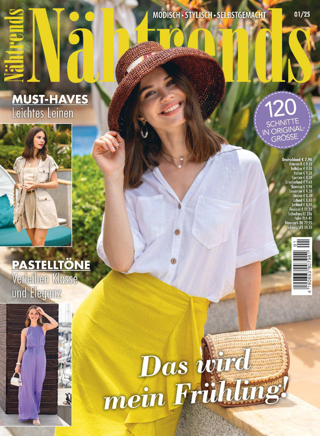 Nähtrends Nr. 1/2025 - Das wird mein Frühling! Magazin Produktbild: Nähtrends Nr. 1/2025 - Das wird mein Frühling!