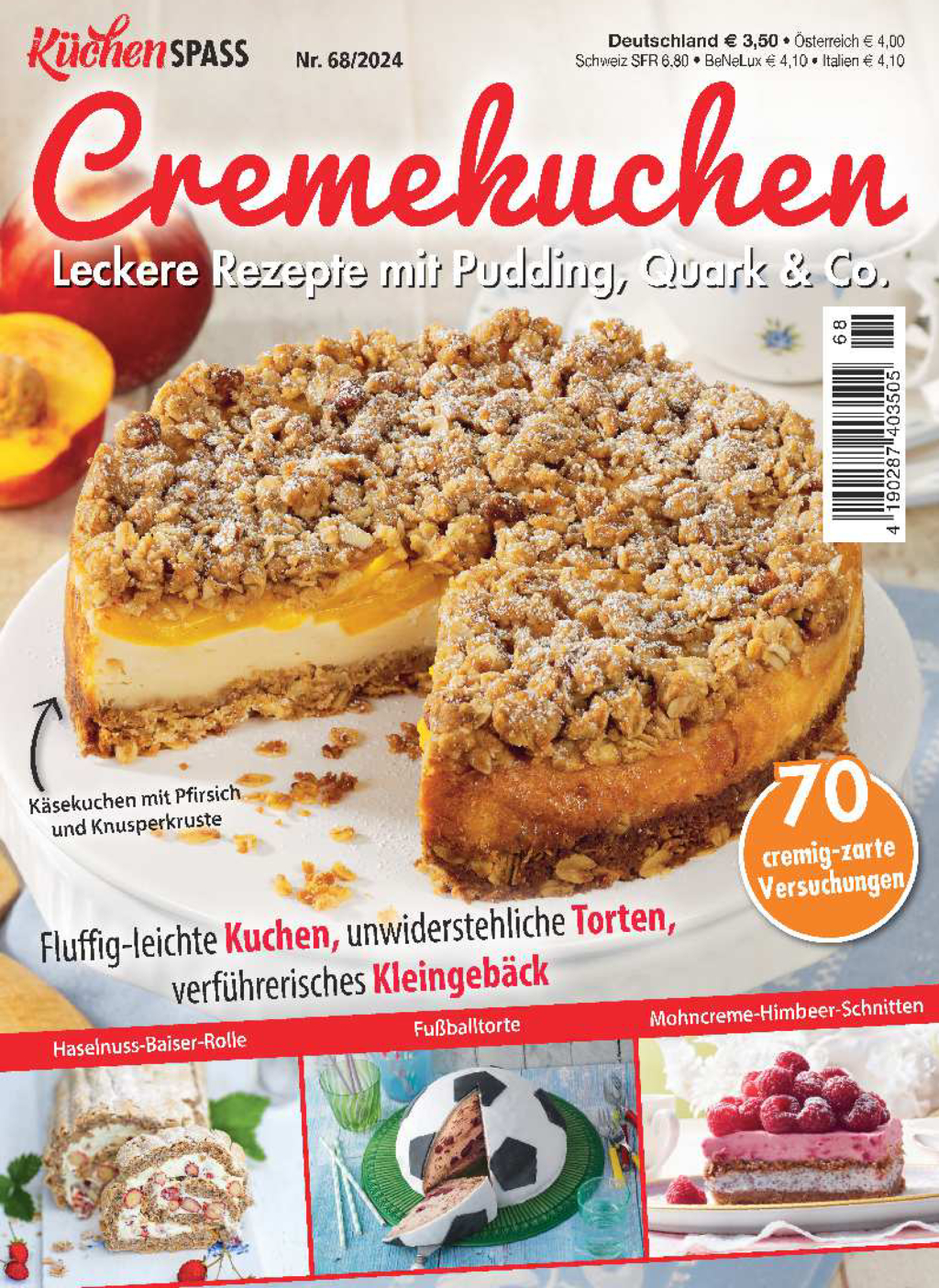 KüchenSPASS 68/2024 - Cremekuchen