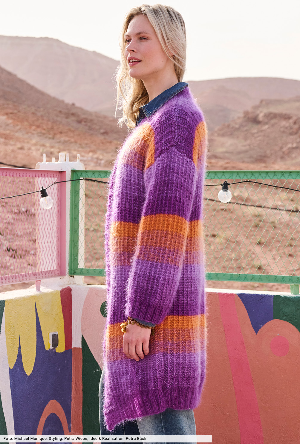 Modellansicht Bild 3: Mantel mit Farbverläufen