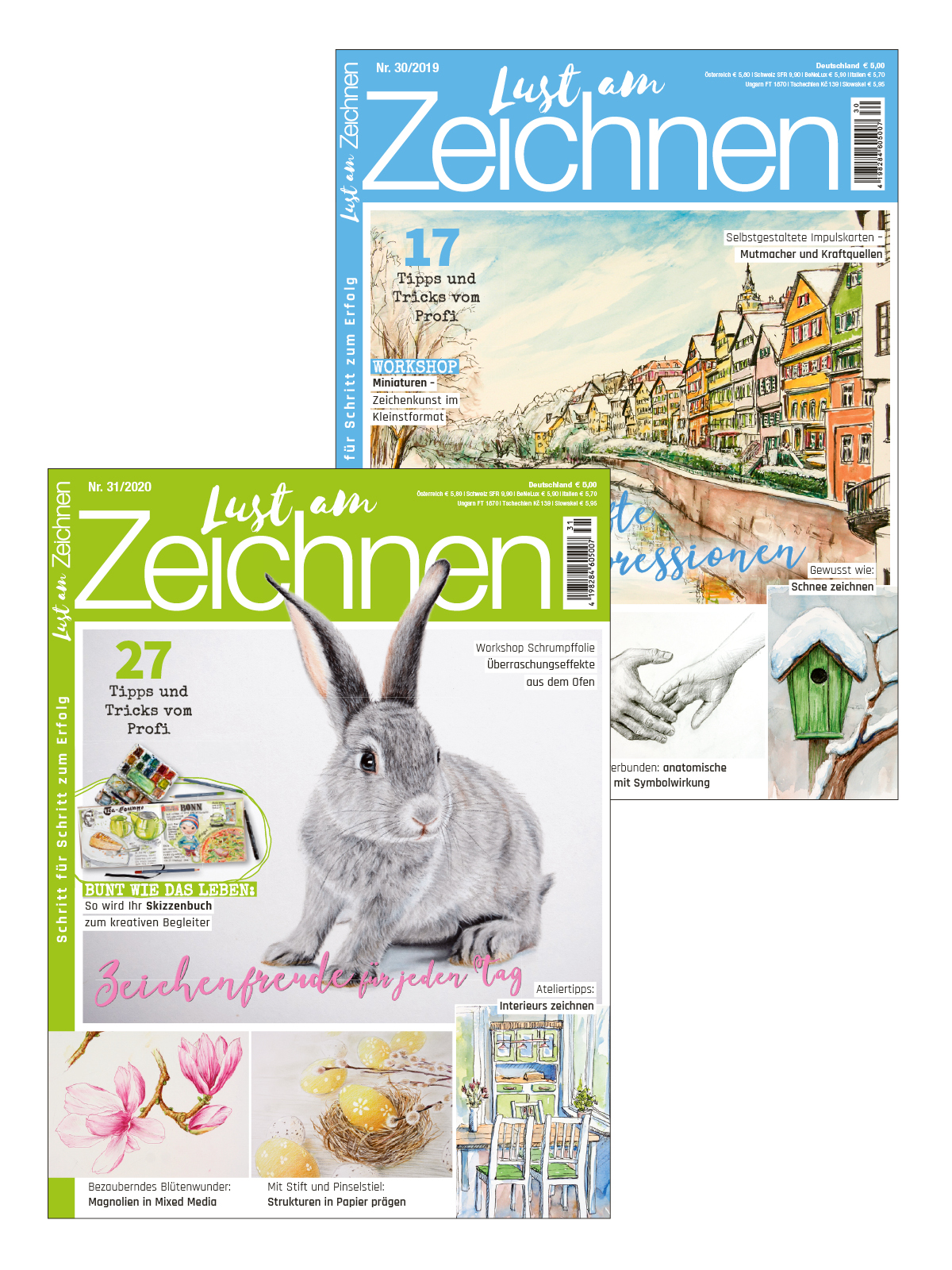 Lust am Zeichnen - Bundle ZBu03/21: Lust am Zeichnen Nr. 30 + Lust am Zeichnen Nr. 31 Lust am Zeichnen - Bundle ZBu03/21: Lust am Zeichnen Nr. 30 + Lust am Zeichnen Nr. 31