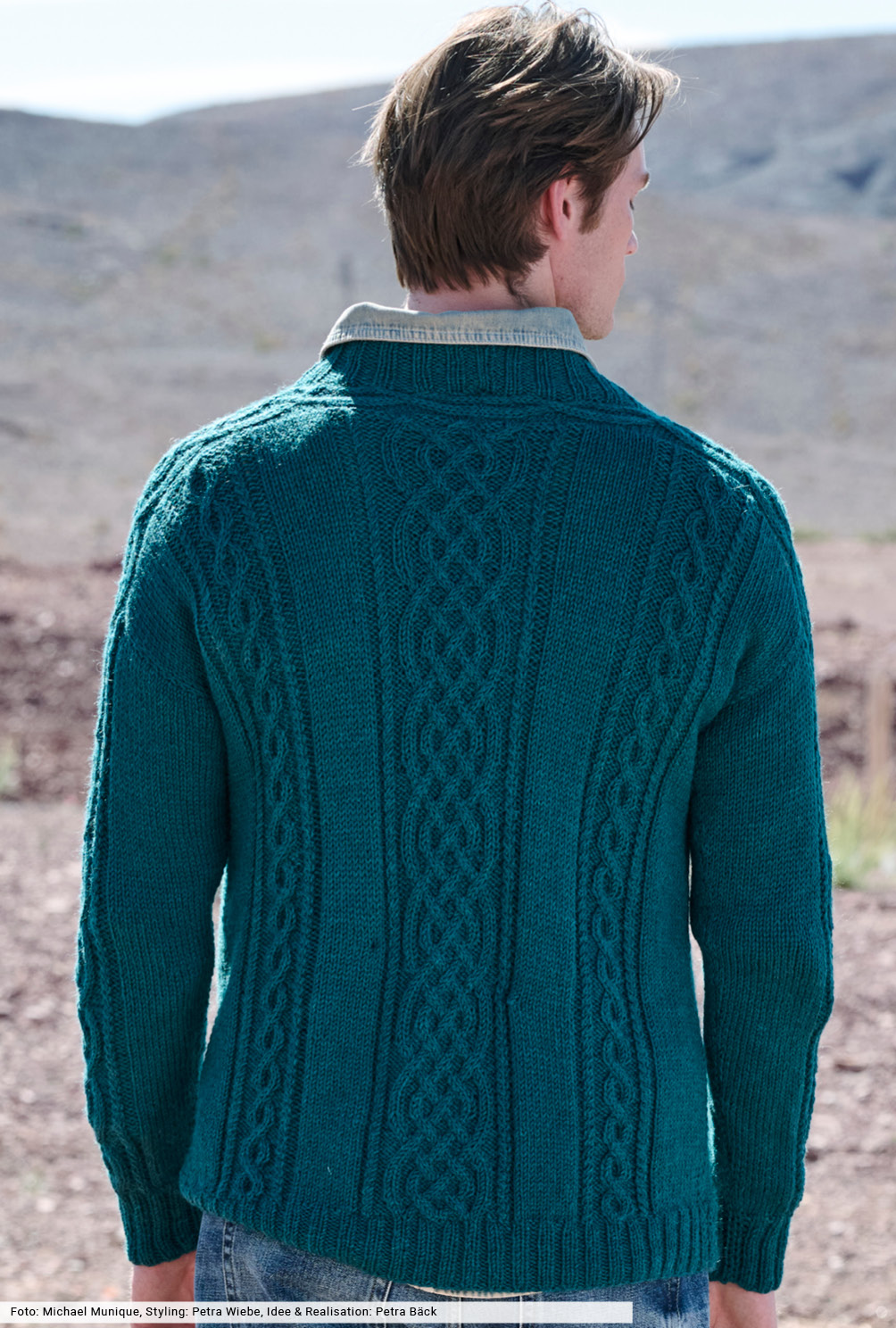 Modellansicht Bild 4: Pulli mit Schulterpasse