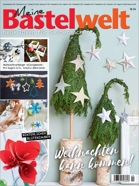 Magazin Produktbild: Meine Bastelwelt Nr. 4/2017 - Weihnachten kann kommen!