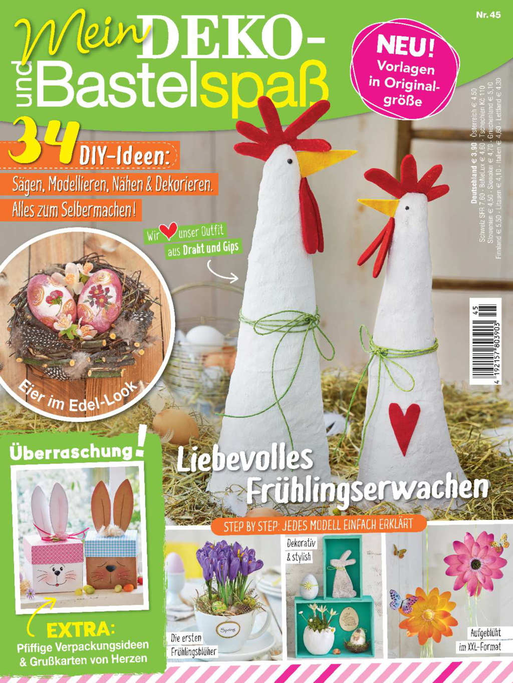 E-Paper: Mein Deko- und Bastelspaß Nr. 45/2022 - Frühlingserwachen