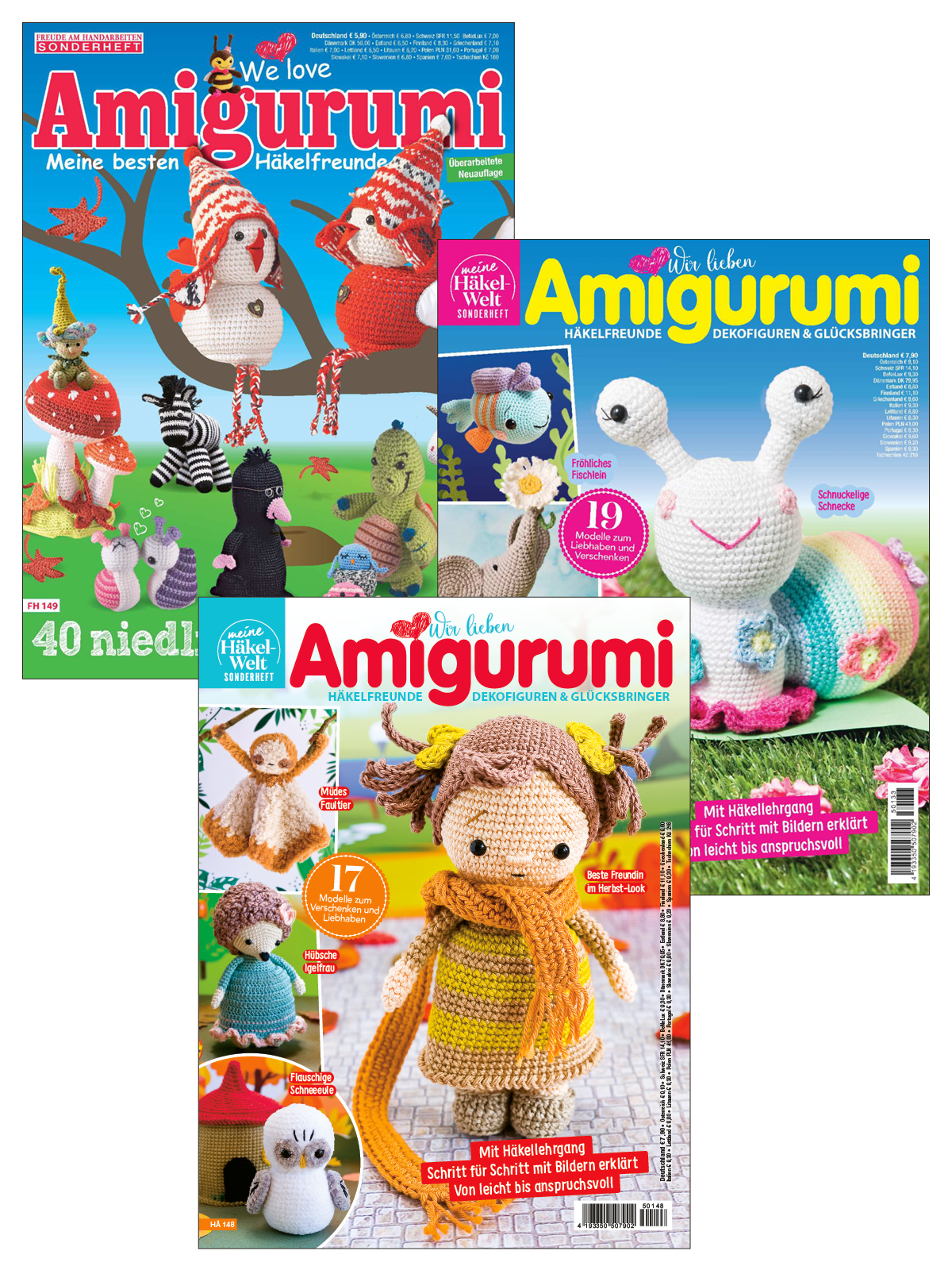 Sparpaket Produktbild: Amigurumi-Bundle HaB25210