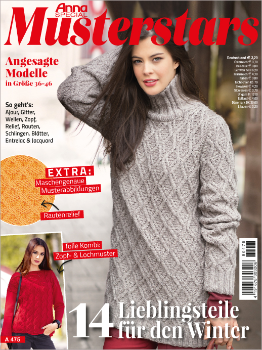 Magazin Produktbild: Anna Special A475- Musterstars - 14 Lieblingsteile für den Winter