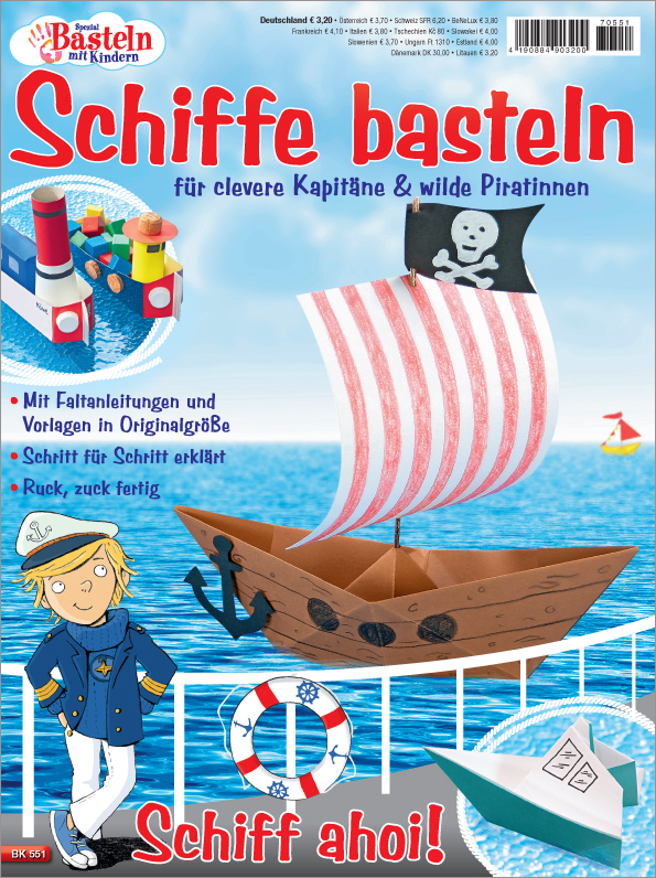 Basteln mit Kindern Spezial BK 551 - Schiffe basteln