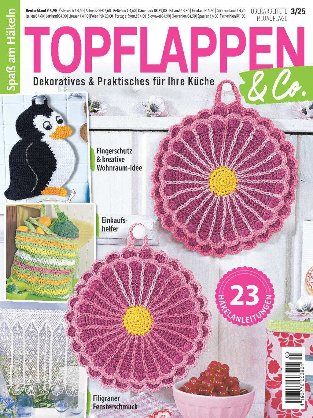 Magazin Produktbild: Spaß am Häkeln 25003 - Topflappen & Co.