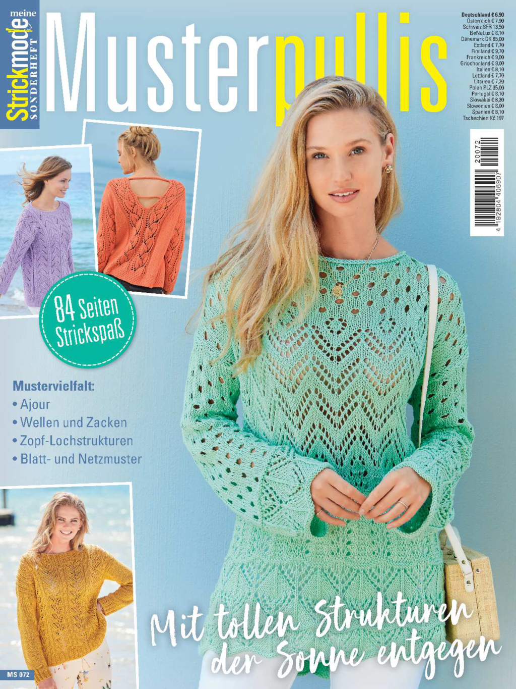 Magazin Produktbild: Meine Strickmode Sonderheft MS 072 - Musterpullis