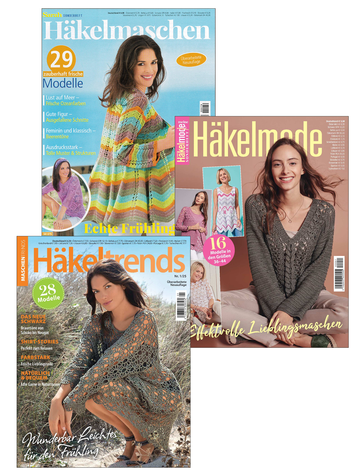 Sparpaket Produktbild: Häkelmode-Bundle HaB25138