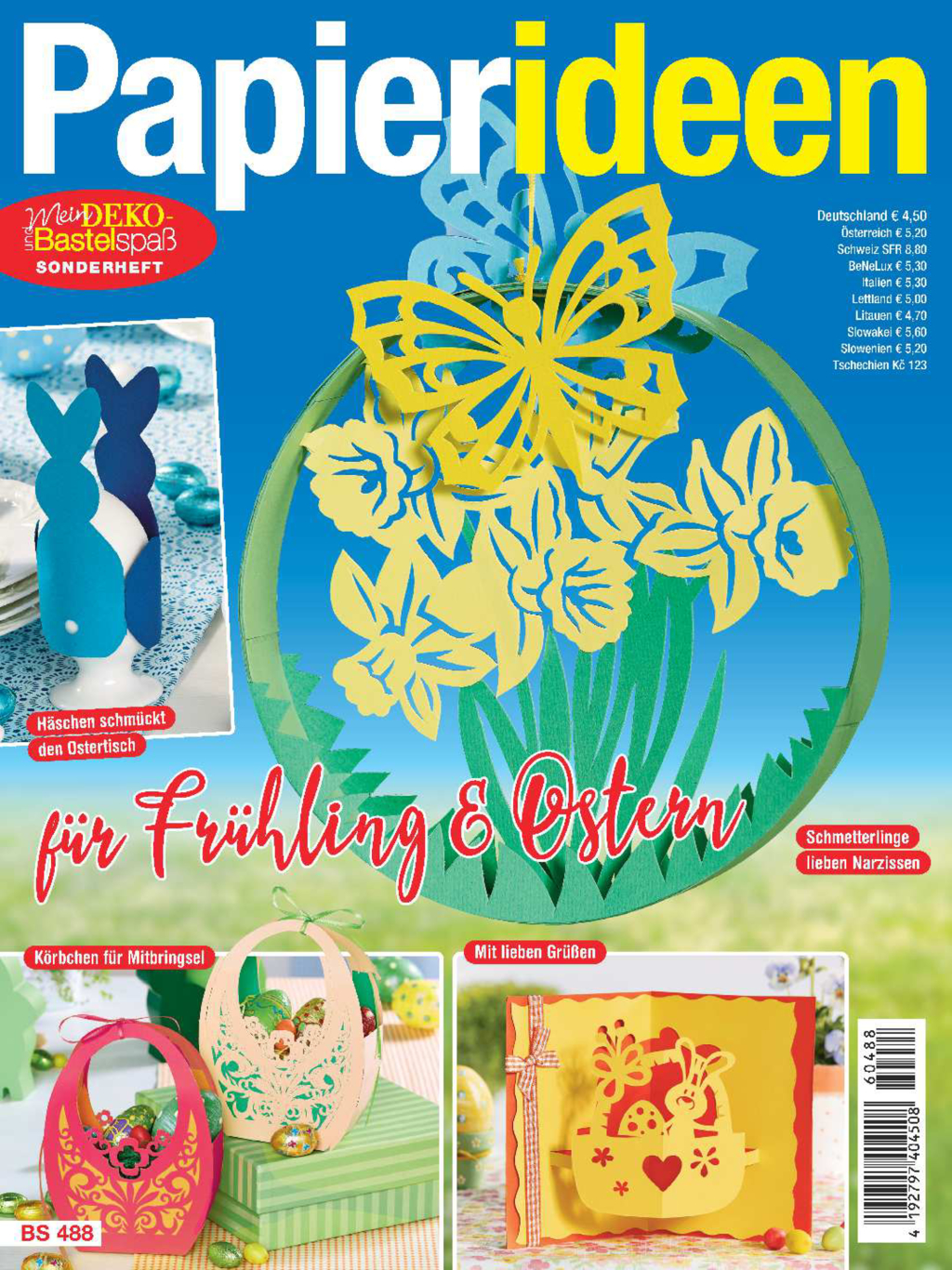 Magazin Produktbild: Mein Deko- und Bastelspaß Sonderheft BS 488 - Papierideen