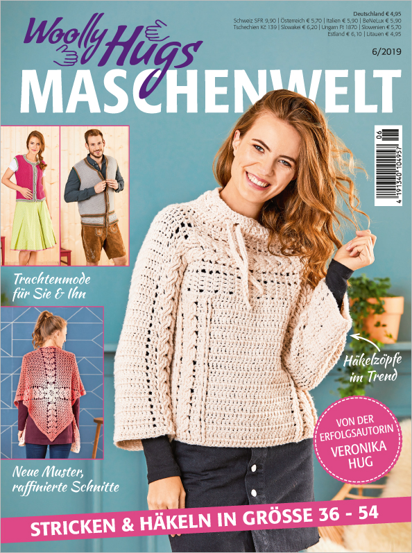 Woolly Hugs Maschenwelt Nr. 06/2019 Woolly Hugs Maschenwelt Nr. 06/2019