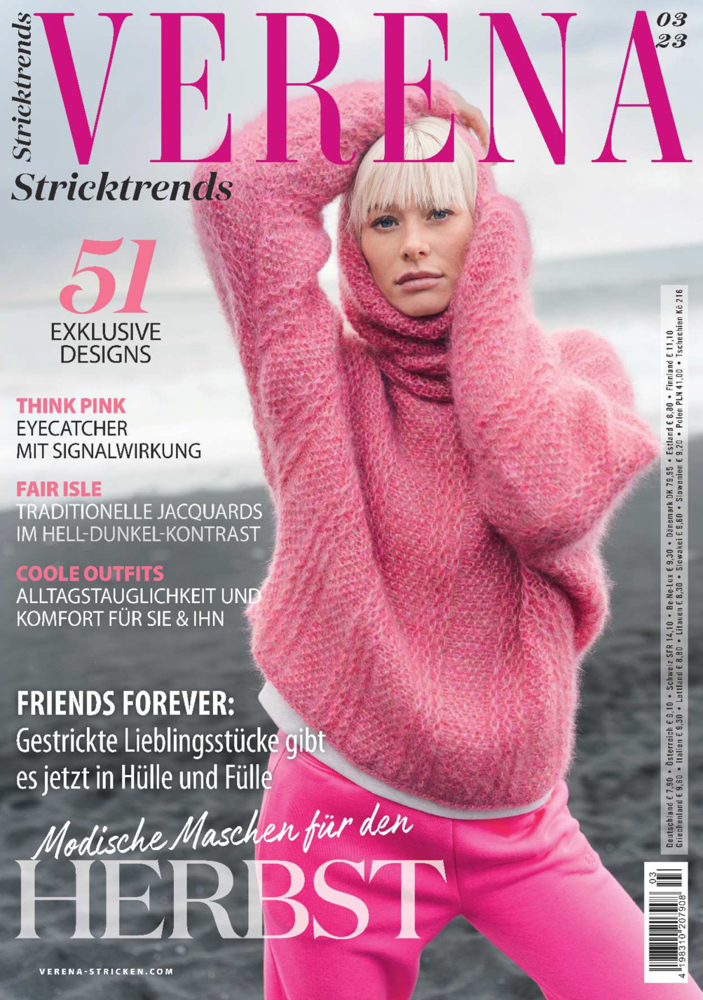 Magazin Produktbild: Verena Stricktrends E-Paper-Archiv 2023-alle Ausgaben als E-Paper-Sparpaket