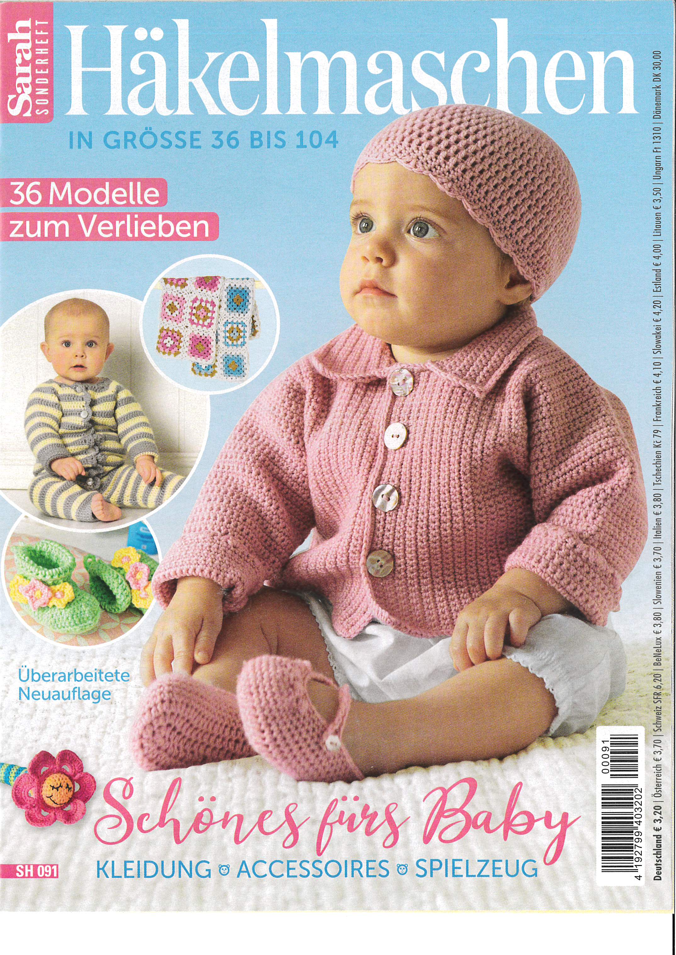 Sarah Sonderheft SH 091 - Häkelmaschen fürs Baby