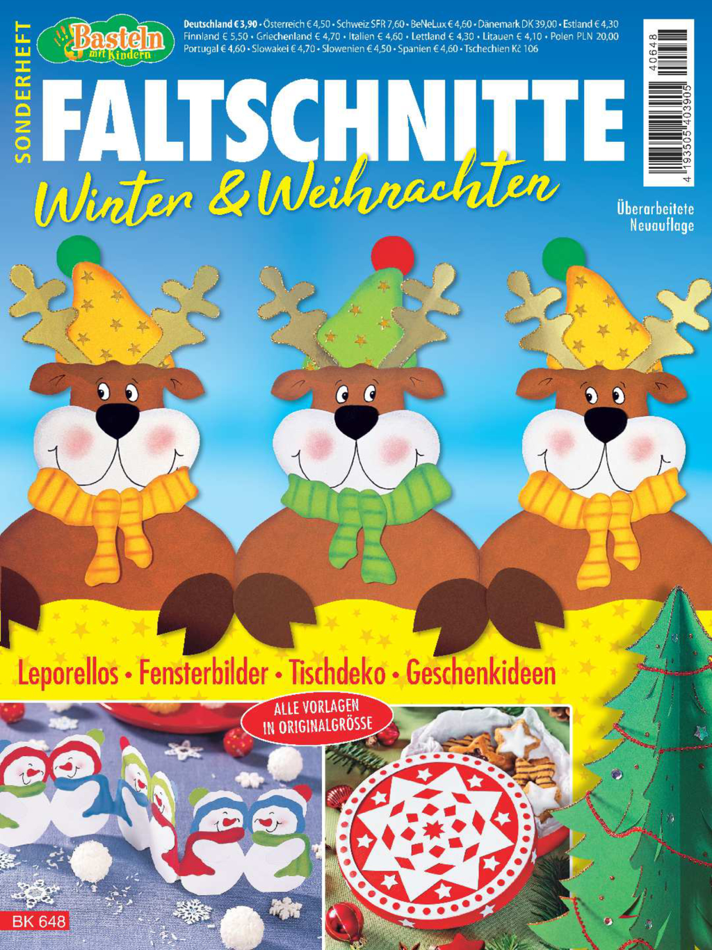 Magazin Produktbild: Basteln mit Kindern Sonderheft BK 648 - Faltschnitte