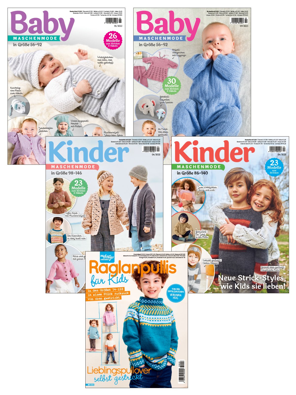 Baby- und Kinder Machenmode Bundle SuHB13/23