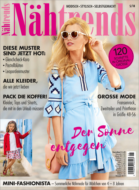 Magazin Produktbild: Nähtrends - Der Sonne entgegen