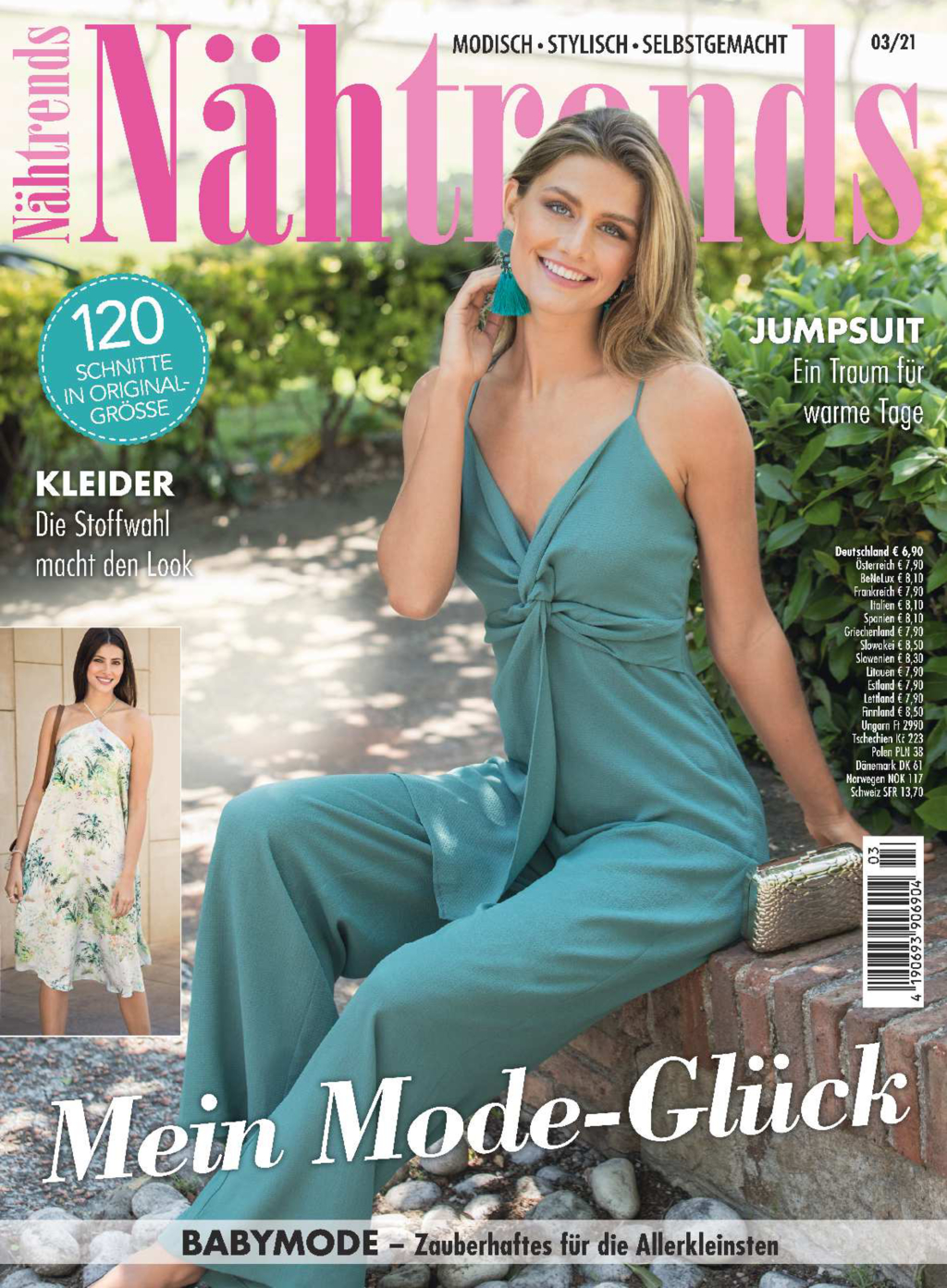 Magazin Produktbild: Nähtrends Nr. 03/2021 - Mein Mode-Glück