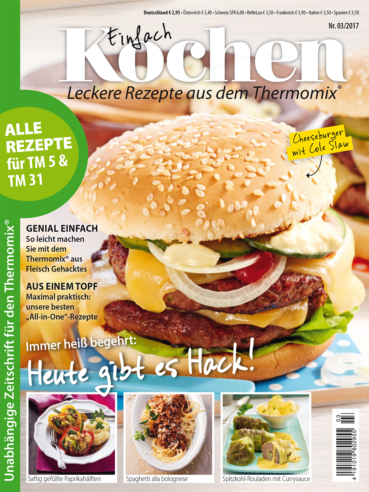 Magazin Produktbild: Einfach Kochen - Heute gibt es Hack