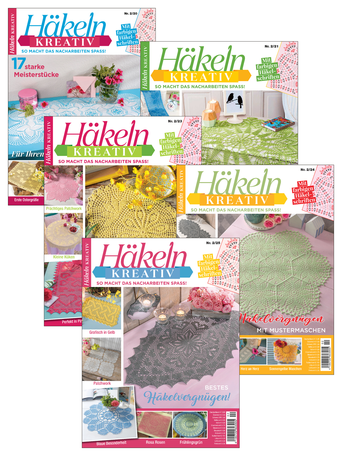 Häkeln kreativ-Bundle HaB25152 Sparpaket Produktbild: Häkeln kreativ-Bundle HaB25152