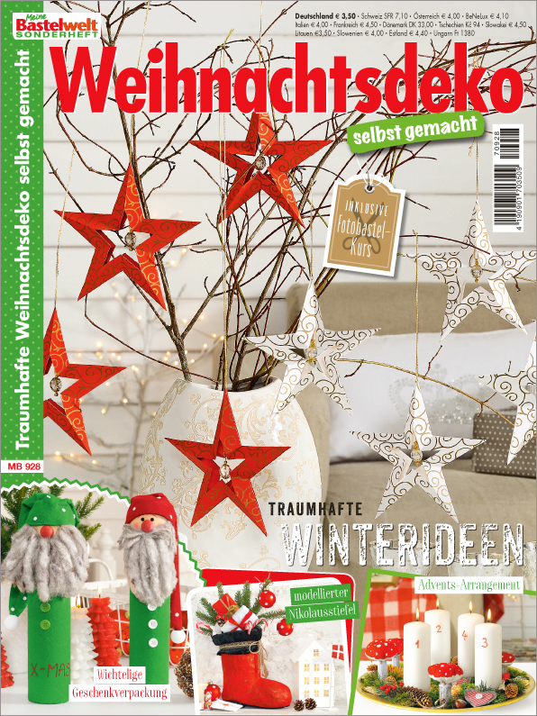 Magazin Produktbild: Meine Bastelwelt Sonderheft - Weihnachtsdeko selbst gemacht