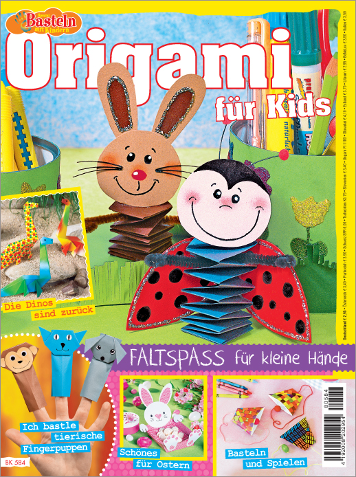 Magazin Produktbild: Basteln mit Kindern Spezial BK584- Origami für Kids