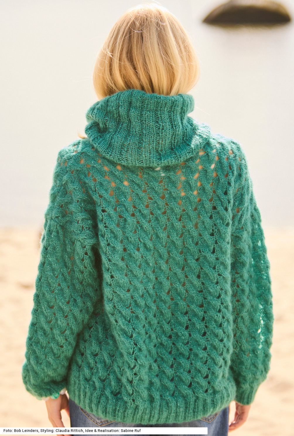 Modellansicht Bild 5: Pullover und Loop