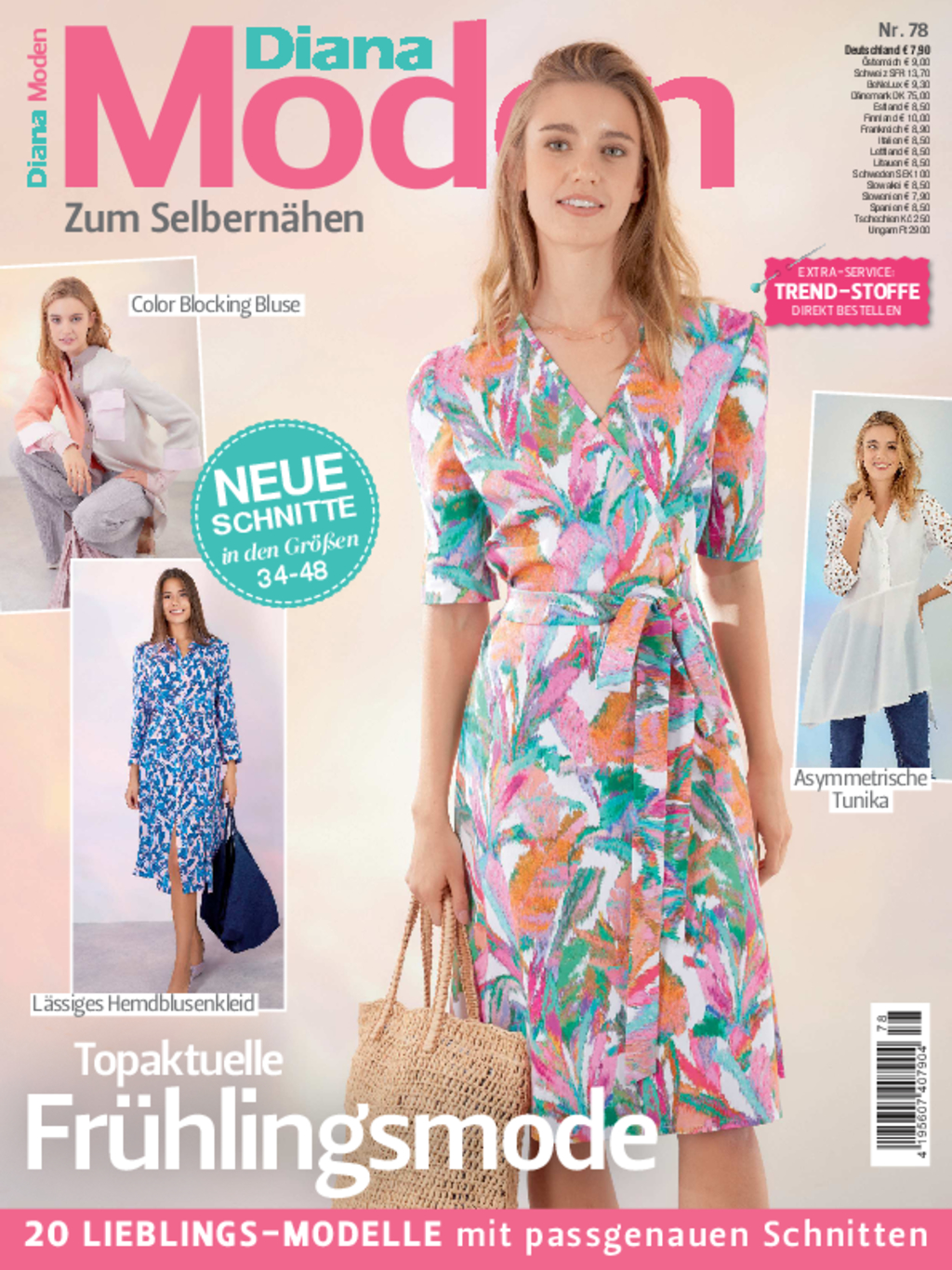 Diana Moden Nr. 78/2021 - Das näh´ ich mir! Magazin Produktbild: Diana Moden Nr. 78/21 - Das näh´ ich mir!