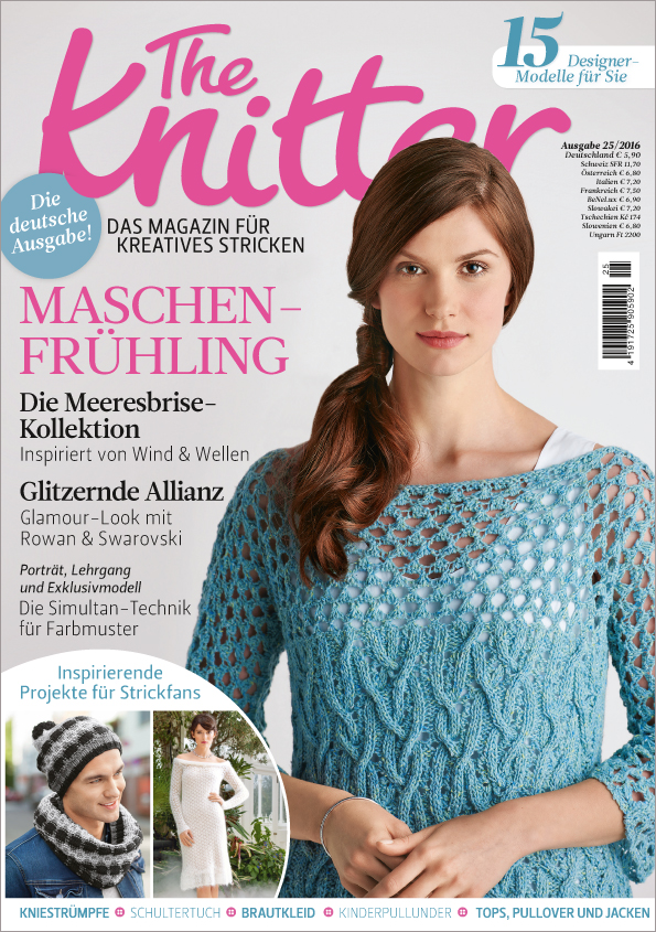 Magazin Produktbild: The Knitter Nr. 25/2016 - Maschenfrühling