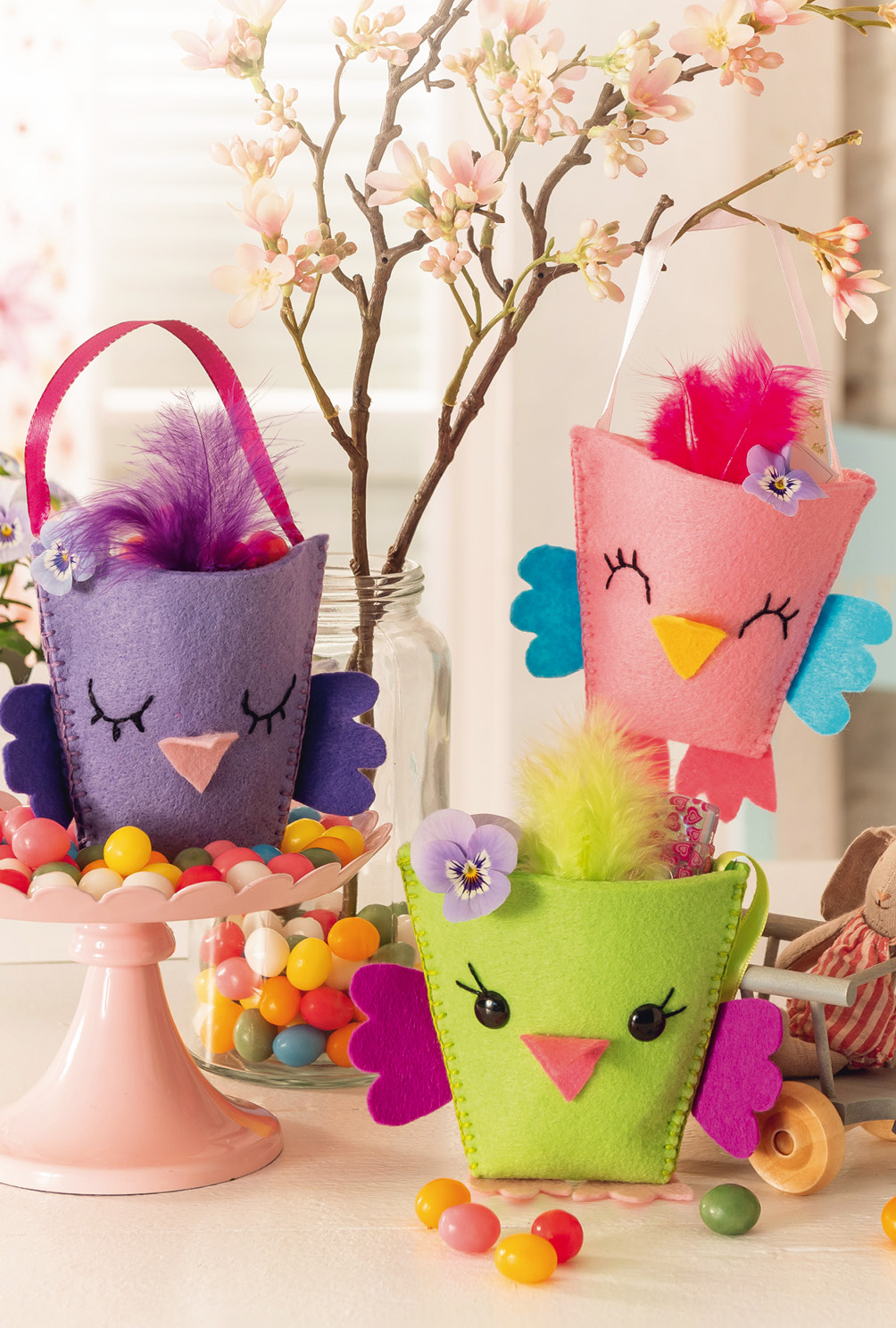 Modellansicht Bild 2: Bunte Täschchen für den Frühling