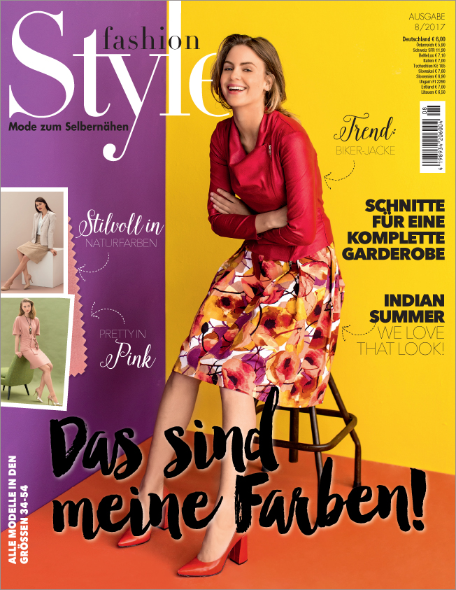 Fashion Style Nr. 08/2017 - Das sind meine Farben! Magazin Produktbild: Fashion Style - Das sind meine Farben!