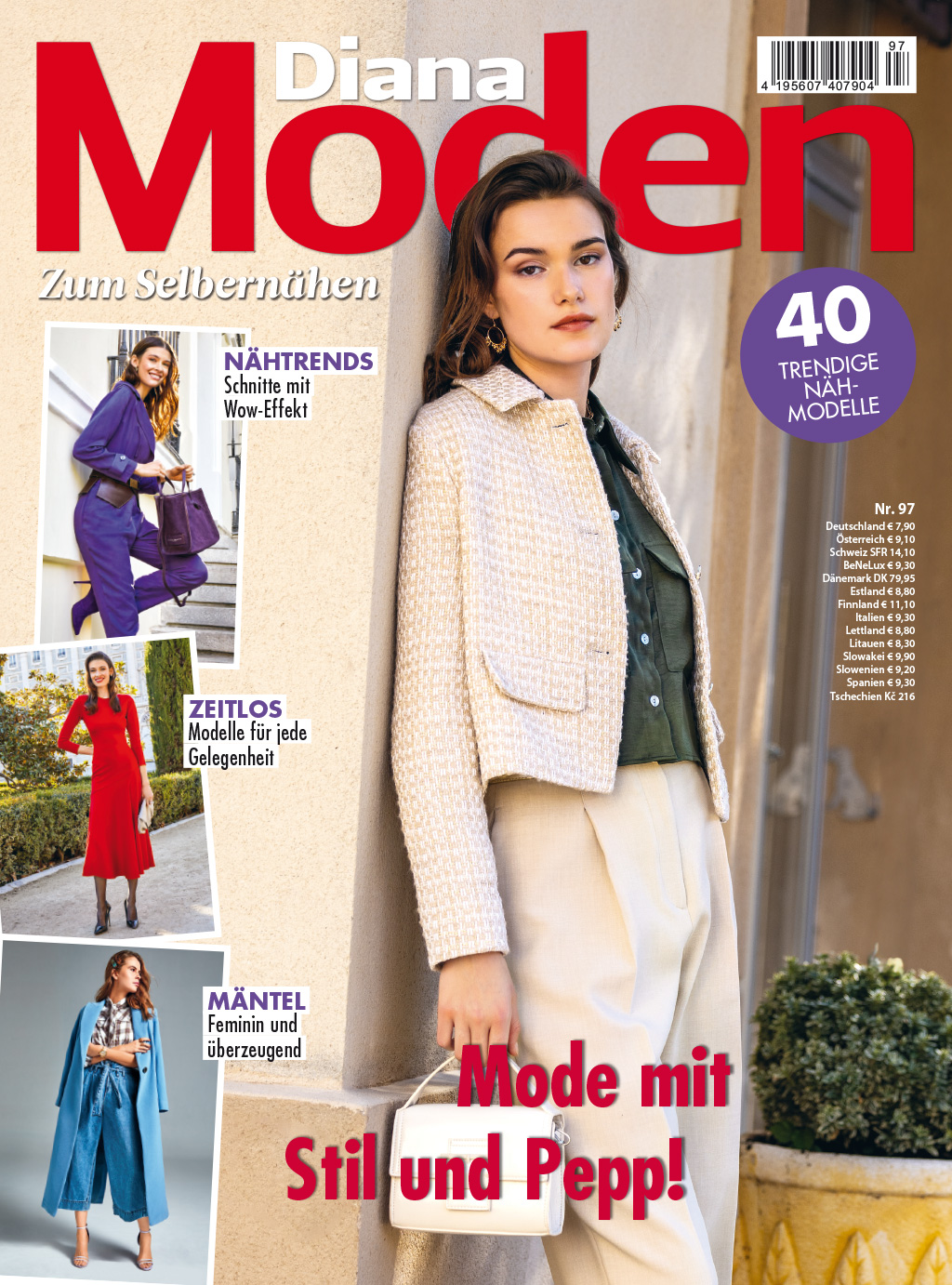 Diana Moden Nr. 97/2025 - Mode mit Stil und Pepp! Magazin Produktbild: Diana Moden Nr. 97/2025 - Mode mit Stil und Pepp!