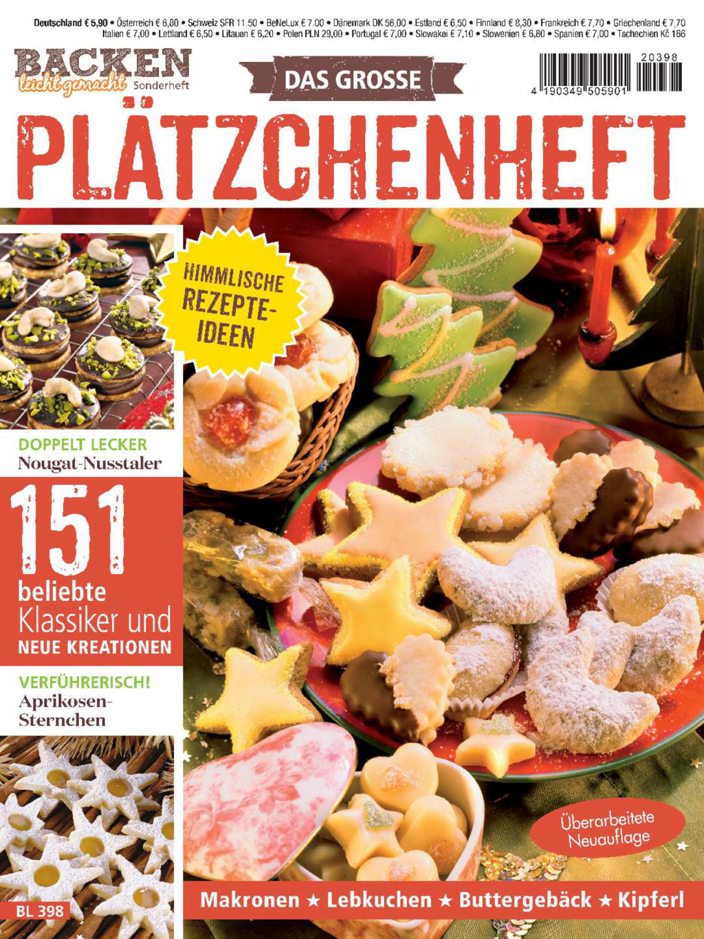 Backen leicht gemacht Sonderheft BL 398 - Das große Plätzchenheft Magazin Produktbild: Backen leicht gemacht Sonderheft BL 398 - Das große Plätzchenheft