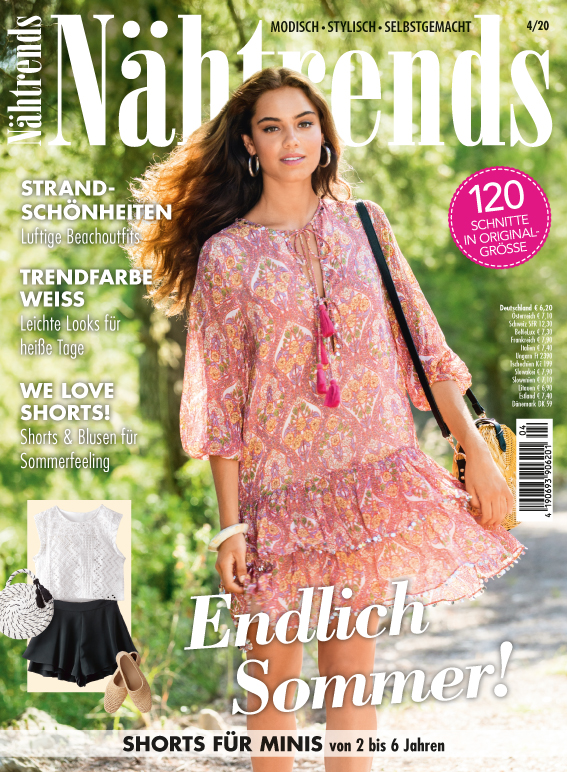 Magazin Produktbild: Nähtrends 4/20- Endlich Sommer!
