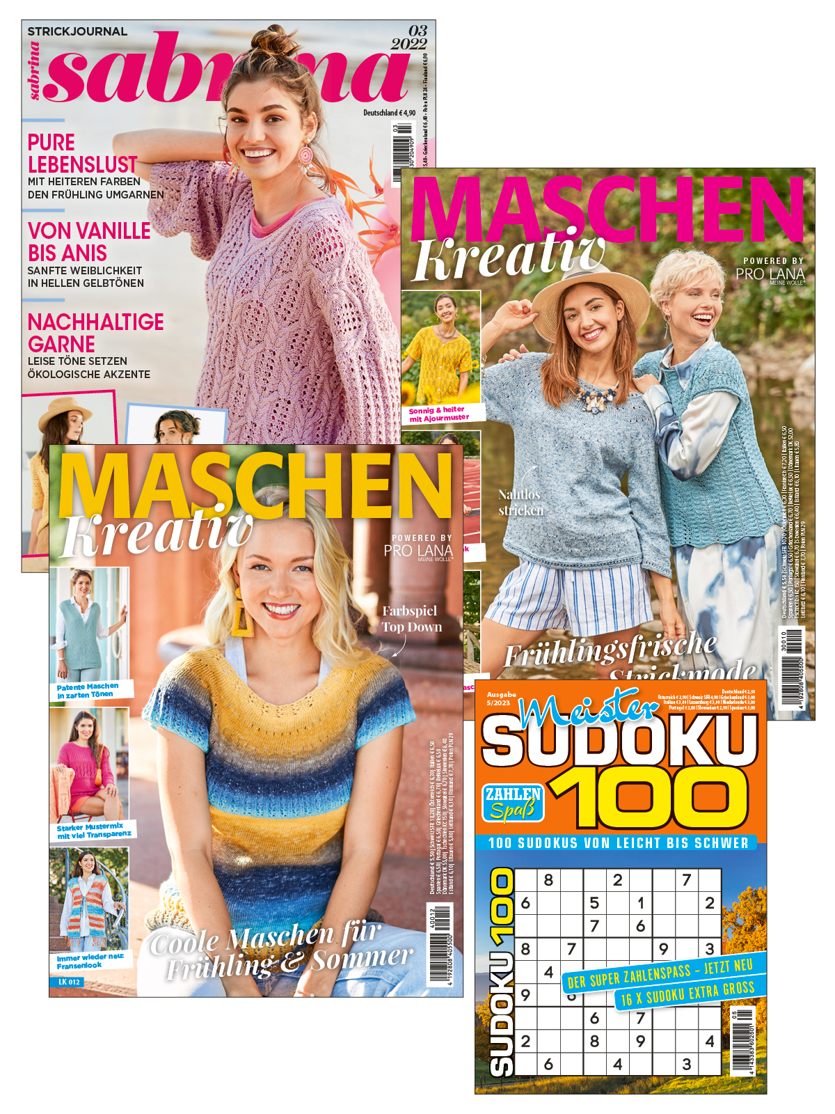 Sparpaket Produktbild: Sabrina-Frühlingsmaschen-Bundle HaB50/24