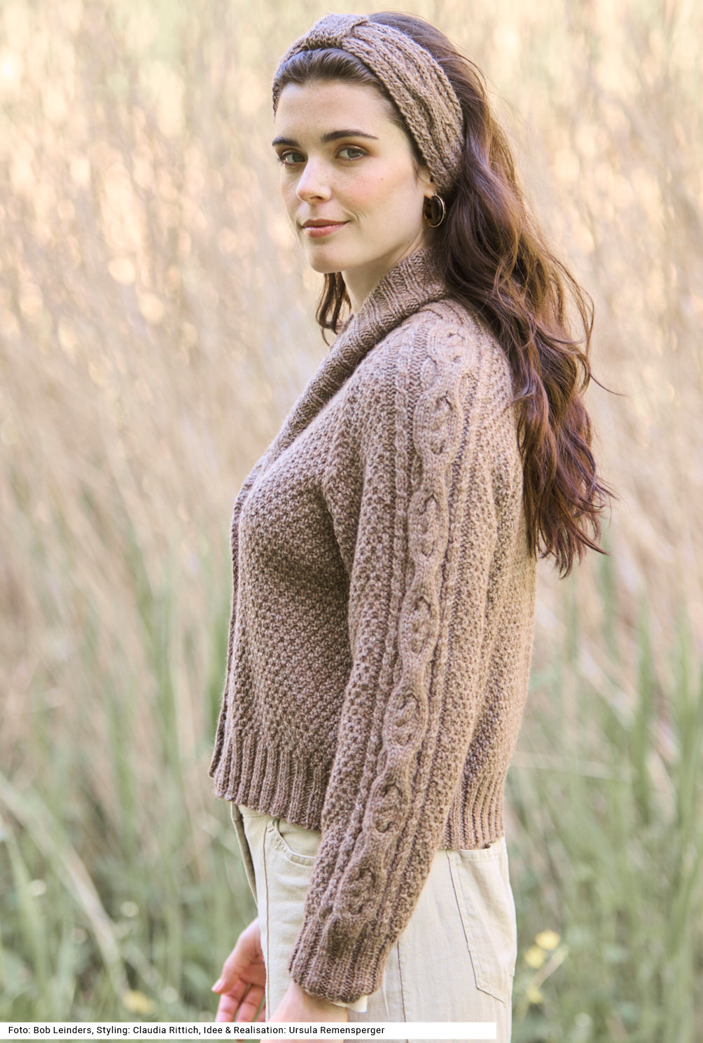 Modellansicht Bild 3: Jacke und Stirnband