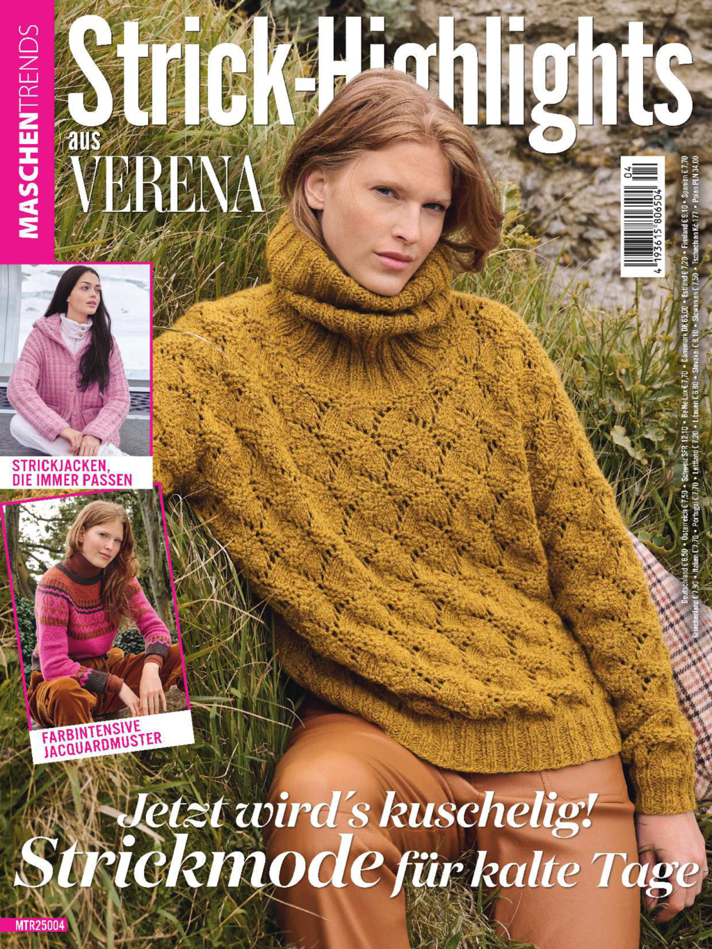 Magazin Produktbild: Maschentrends MTR25004 - Strick-Highlights aus VERENA