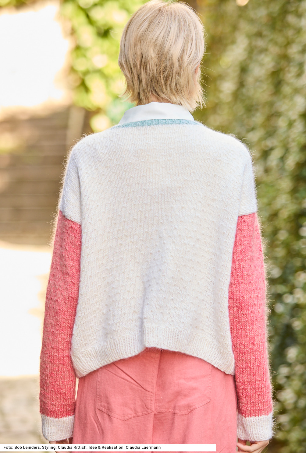 Modellansicht Bild 5: Jacke mit Strukturmuster