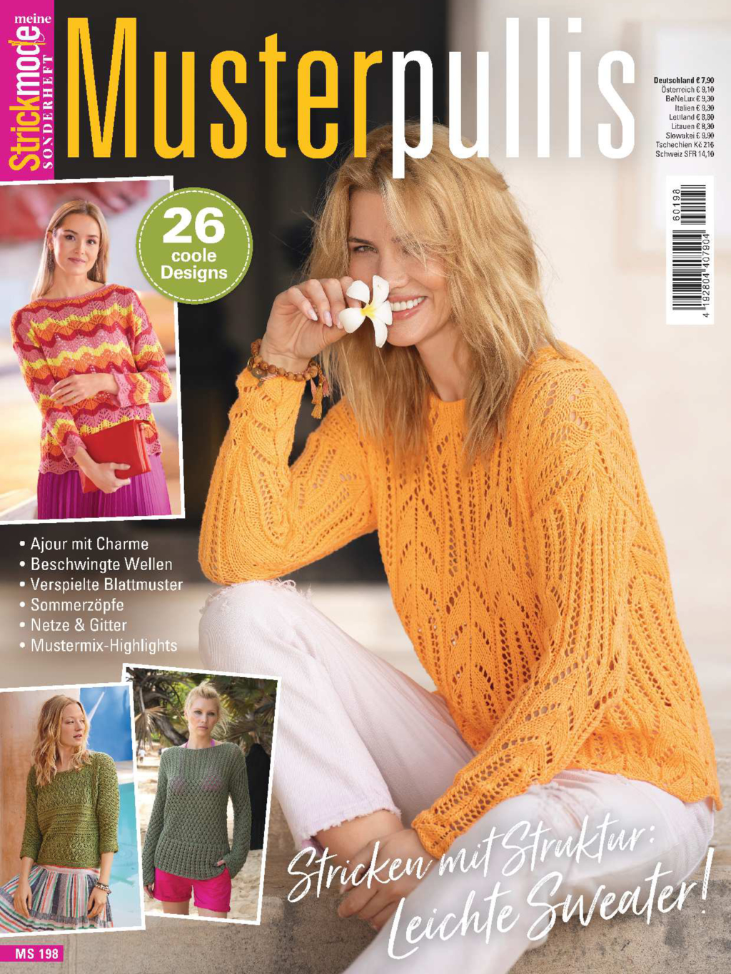 Magazin Produktbild: Meine Strickmode Sonderheft MS 198 - Musterpullis
