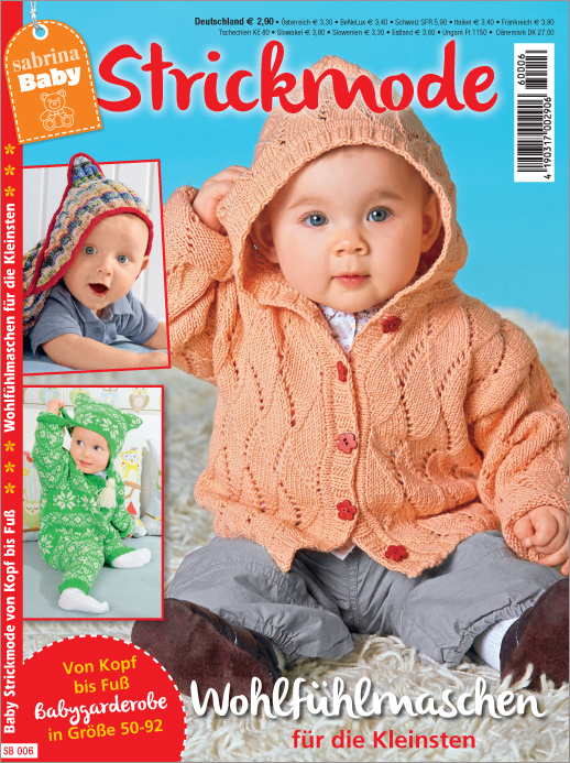 Magazin Produktbild: Sabrina Baby - Strickmode SB006 - Wohlfühlmaschen für die Kleinsten