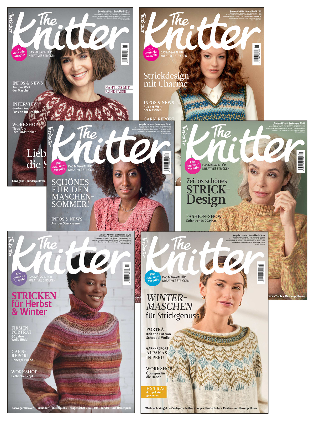 Sparpaket Produktbild: THE KNITTER E-Paper Archiv 2024 - alle Ausgaben als E-Paper Sparpaket