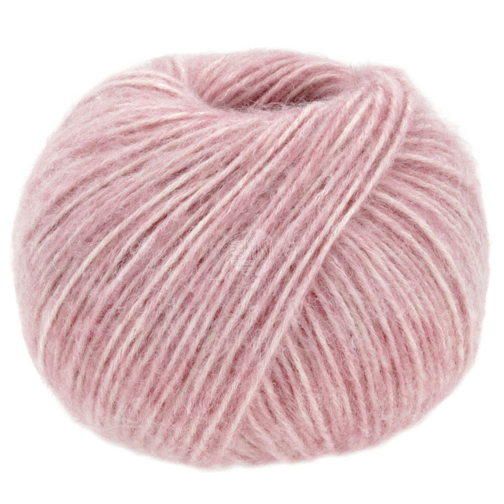 Garnbild Lana Grossa Natural Alpaca Pelo Rosa meliert Nr. 15