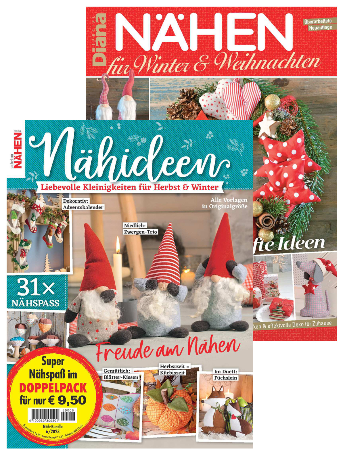 Nähideen für Weihnachten - Bundle SN 085 + D 2675 Nähideen für Weihnachten - Bundle SN 085 + D 2675