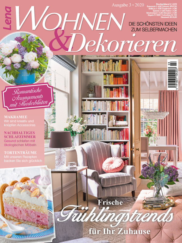 Magazin Produktbild: Lena Wohnen & Dekorieren Nr. 3/2020 - Frische Frühlingstrends für Ihr Zuhause