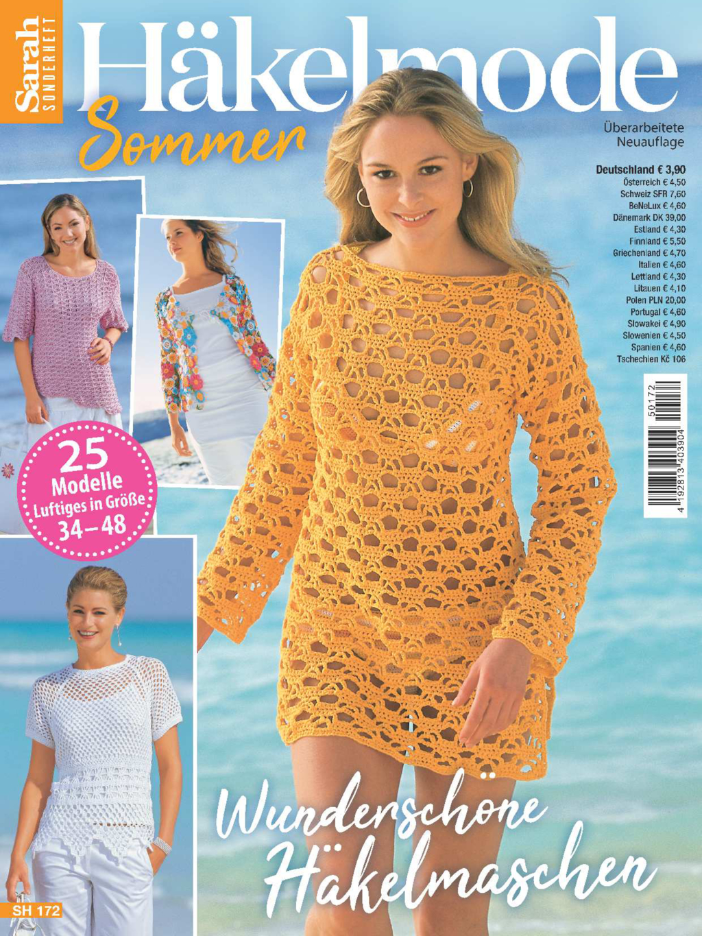 Sarah Sonderheft SH 172 - Häkelmode Sommer Magazin Produktbild: Sarah Sonderheft SH 172 - Häkelmode Sommer